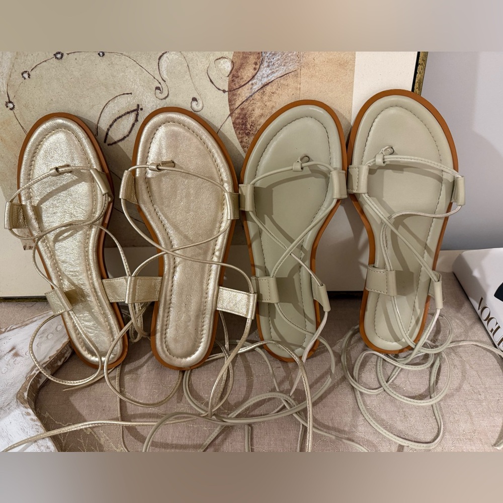 J. Crew Gold Women's Sandals